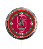 Stanford University 16" Multi Color LED Wall Clock