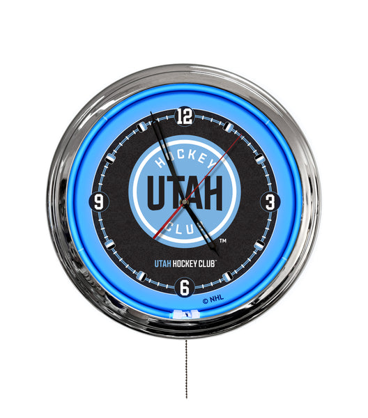 Utah Hockey Club 16" Multi Color LED Wall Clock