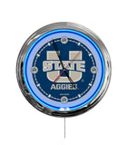 Utah State University 16" Multi Color LED Wall Clock