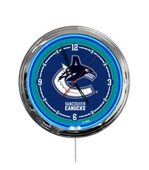 Vancouver Canucks 16" Multi Color LED Wall Clock