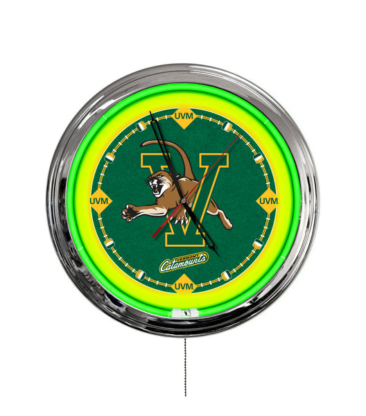 University of Vermont 16" Multi Color LED Wall Clock