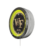 Wake Forest University 16" Multi Color LED Wall Clock