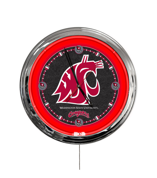 Washington State University 16" Multi Color LED Wall Clock