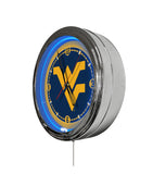 West Virginia University 16" Multi Color LED Wall Clock