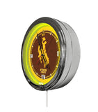 University of Wyoming 16" Multi Color LED Wall Clock