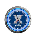 Xavier 16" Multi Color LED Wall Clock