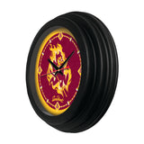 Arizona State University 15" (Sparky) Traditional Wall Clock