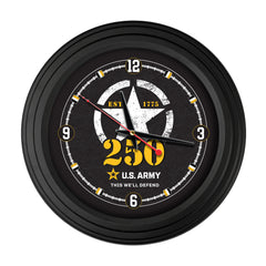 United States Army 150th Anniversary 15" Traditional Wall Clock