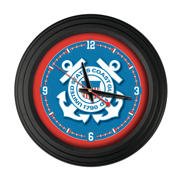 United States Coast Guard 15" Traditional Wall Clock