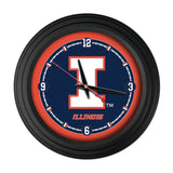 University of Illinois 15" Traditional Wall Clock