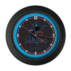 Miami Marlins 15" Traditional Wall Clock