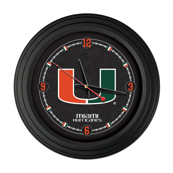 University of Miami (FL) 15" Traditional Wall Clock