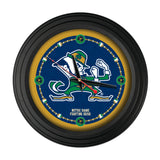 Notre Dame (Leprechaun) 15" Traditional Wall Clock