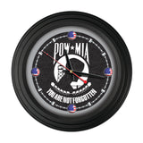 POW/MIA 15" Traditional Wall Clock