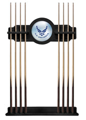 United States Air Force Cue Rack with Black Finish