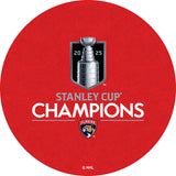 2025 Stanley Cup Championship L214 Black Wrinkle Florida Panthers Pub Table