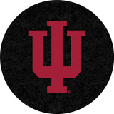 L214 Black Wrinkle Indiana Hoosiers Pub Table