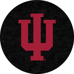 L214 Black Wrinkle Indiana Hoosiers Pub Table