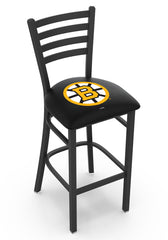 NHL Boston Bruins Stationary Bar Stool | Boston Bruins NHL Hockey Team Logo Stationary Bar Stools and Counter Stool