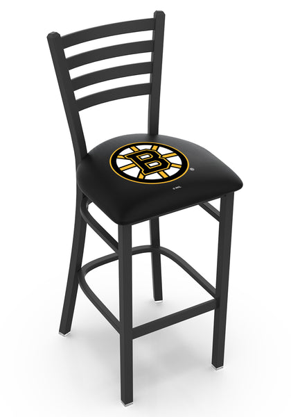 NHL Boston Bruins Stationary Bar Stool | Boston Bruins NHL Hockey Team Logo Stationary Bar Stools and Counter Stool