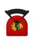 NHl Chicago Blackhawks Stationary Bar Stool | Chicago Blackhawks NHL Hockey Team Logo Stationary Bar Stools and Counter Stool