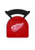 NHL Detroit Red Wings Stationary Bar Stool | Detroit Red Wings NHL Hockey Team Logo Stationary Bar Stools and Counter Stool