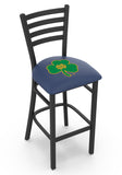 University of Notre Dame Fighting Irish Stationary Bar Stool | Notre Dame Shamrock Stationary Bar Stool