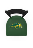 North Dakota State University Bison Stationary Green Bar Stool