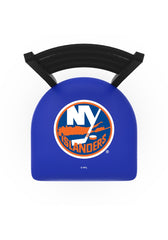 NHL New York Islanders Stationary Bar Stool | New York Islanders NHL Hockey Team Logo Stationary Bar Stools and Counter Stool