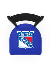 NHL New York Rangers Stationary Bar Stool | New York Rangers NHL Hockey Team Logo Stationary Bar Stools and Counter Stool