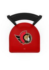 NHL Ottawa Senators Stationary Bar Stool | Ottawa Senators NHL Hockey Team Logo Stationary Bar Stools and Counter Stool