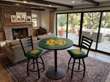 Notre Dame Vintage Logo L014 Bar Stool | NCAA Notre Dame Retro Logo Bar Stool