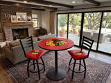 Chicago Blackhawks L014 Bar Stool | NHL Blackhawks Bar Stool