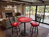 Detroit Red Wings L014 Bar Stool | NHL Red Wings Counter Stool