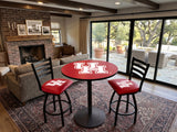 University of Houston Cougars L014 Bar Stool | NCAA UH Cougars Logo Bar Stool