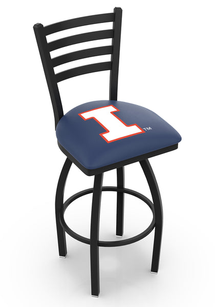 Illinois Fighting Illini L014 Bar Stool | NCAA Illinois Fighting Illini Bar Stool