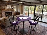 Kansas State Wildcats L014 Bar Stool | NCAA KSU Wildcats Bar Stool