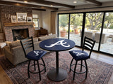 Atlanta Braves L014 Bar Stool | MLB Atlanta Braves Bar Stool