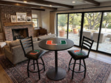 Miami Hurricanes L014 Bar Stool | NCAA Miami Hurricanes Bar Stool