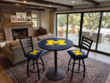 University of Michigan Wolverines L014 Bar Stool | NCAA UM Wolverines Bar Stool
