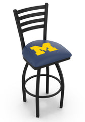University of Michigan Wolverines Logo L014 Bar Stool | 25", 30", 36" Seat Height UM Wolverines Logo Barstool