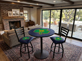 Notre Dame ND Shamrock L014 Bar Stool | NCAA Notre Dame ND Shamrock Bar Stool