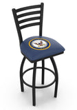 U.S. Navy L014 Bar Stool | United States Military Navy Bar Stool