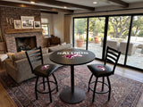 Southern Illinois Salukis L014 Bar Stool | NCAA Bar Stool | SIU Jackie Bar Stool