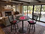 Washington State University L014 Bar Stool | NCAA Washington State University Bar Stool