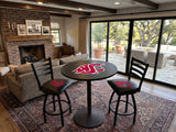 Washington State University L014 Bar Stool | NCAA Washington State University Bar Stool