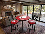 University of Wisconsin W L014 Bar Stool | NCAA University of Wisconsin Bar Stool