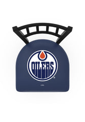 Edmonton Oilers L018 Bar Stool | NHL Edmonton Oilers Team Logo Bar Stool
