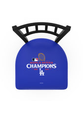 Los Angeles Dodgers 2024 World Series Champions L018 Bar Stool | MLB Los Angeles Dodgers 2024 World Series Champion Team Logo Bar Stool