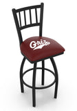 University of Montana L018 Bar Stool in 25" 30" or 36" Seat Height